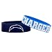 Forever Collectibles NFL San Diego Chargers Bulky Bandz Bracelet 2-Pack
