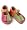 : Pippytoes Raspberry Tri-Color Leather Shoe 6