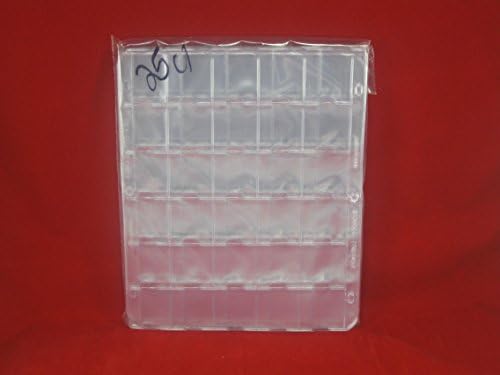 25 Vinyl Pages: 30 Pockets for 1 .5x1.5 coin holders