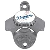 Los Angeles Dodgers MLB Wall Mounted Bottle Opener