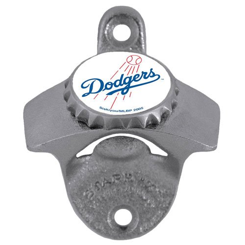 Los Angeles Dodgers MLB Wall Mounted Bottle Opener