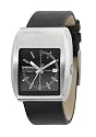 Diesel DZ1192 Unisex Analogue Black Leather Strap Watch