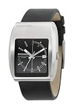 Image of Diesel Dz1192 Unisex Analogue Black Leather Strap Watch