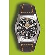 Harley Davidson Bulova Men's Watch. Black Dial. Leather Bracelet Style Strap, 76B31
