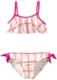Hurley Girls 2-6X One and Only Plaid Crop Top and Retro with Ties