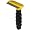FURminator Medium Yellow Deshedding Tool with 2-2/3-Inch Edge