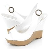 Delicious Shot Wedges White 6.5 White