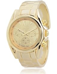 Brinley Co. Womens Stainless Steel Cuff Watch