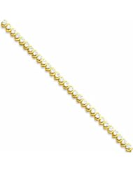 Sterling Silver Peridot Bracelet : Length 7 in