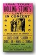 Rolling Stones - Cincinnati 1965 by Reproduction Concert Poster 14"x22" Art Print Poster