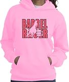 Barrel Racer Horse & Rider Pink Hoodie