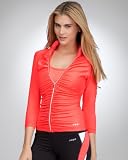 Ruched Funnel Jacket - BEBE SPORT