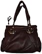Women's B Makowsky Leather Purse Handbag Bucharest Tote Brandy