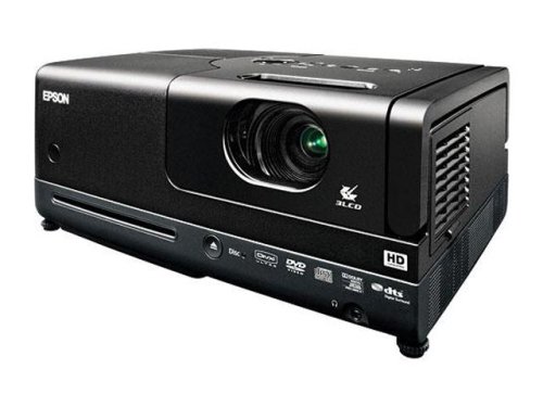 Epson MovieMate 55 480p 3LCD Home Theater Projector with Built In DVD Player
