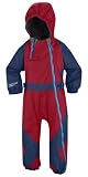 Columbia Sportswear Zip Suit, Intense Red, 24 Months