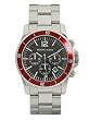 Michael Kors - Men's Black Dial Stainless Steel Chronograph Watch MK8122
