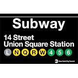 Union Square Metal Subway Sign