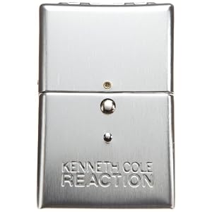 Kenneth Cole Reaction Mens Aluminum Flip Up Card Case