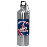 MLB St Louis Cardinals Stainless Steel Water Bottle