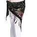 ZLTdream Women's Belly Dance Trangular Hip Scarf Grade Velvet