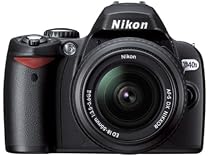 Nikon D40X Digital SLR Camera With 18-55mm Lens - Black (10.2MP)