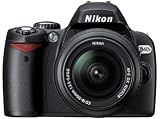 Nikon D40X Digital SLR Camera With 18-55mm Lens - Black (10.2MP)