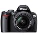 Nikon D40X Digital SLR Camera With 18-55mm Lens - Black (10.2MP)