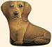 dachshund27 - Fiddlers Elbow Dachshund Doxie Doorstop