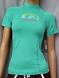 RIP CURL WOMEN'S リップカール S/S 半袖 ラッシュガード CLASSIC-EYE CANDY サーフィン SURFING MCV