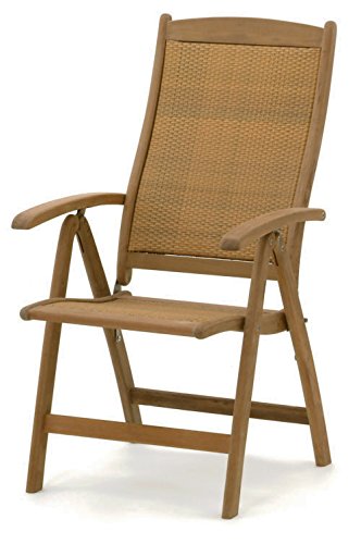 Belardo Hartholz Hochlehner Rattan Garten Sessel Holz ...