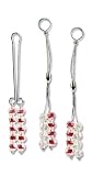 California Exotics Nipple and Clitoral Non-Piercing Body Jewelry, Ruby