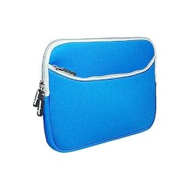 Amazon Kindle DX Blue Protective Electronic Book Reader Sleeve with Dual Zipper Pouch