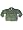 Dogwood - Boys Zip Front Collared Sweatshirt Jacket, Sage (Size 4)