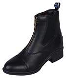 Ariat English Quantum Devon 8.5 C Paddock Boots Black Womens 10004873