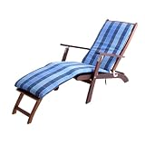 Hardwood Wooden Steamer Relaxer with Cushion