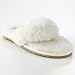 Betty Sheepskin Thong Sandals