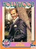 Pat Boone autographed Hollywood Walk of Fame trading card