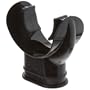 Black Silicone Regulator Mouthpiece