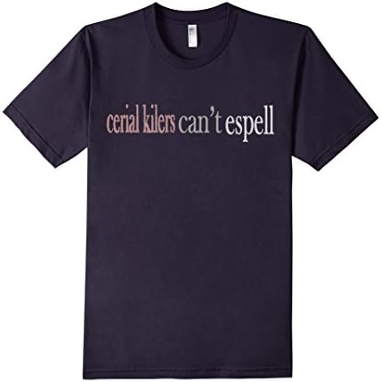 Cerial Killers Can't Espell - Male 2XL - Navy