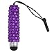 Capelli New York Stone Covered Stylus Pen For iPhone Purple