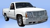 1988-1999 Chevrolet/ SUV Escalade Convertion Complete Kit: Convert your Chevy/GMC truck or SUV into the new generation Escalade front end. This conversion comes with an Escalade Conversion Front Bumper with Grille attached (103033), an Escalade Conversion Hood (103035), a pair of Escalade Conversion Fenders (103034). Does not come with headlights. Headlights sold separately. We recommend the usage of hood pins for all hoods. Hood pins sold separately.