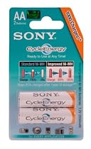 Sony 2x AA 2000mAh Cycle Energy Blue Blister Pack