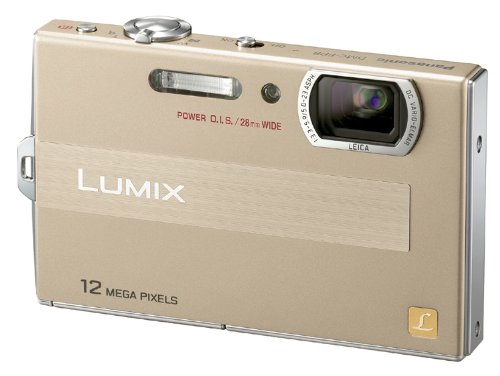 【Amazonの商品情報へ】Panasonic デジタルカメラ LUMIX (ルミックス) FP8 ゴールド DMC-FP8-N