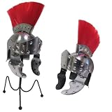 Sporting Goods : Mini Crested Roman Officer's Helmet Desktop Display