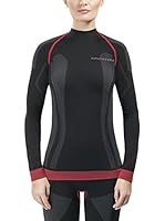 Spaio Camiseta Técnica Emmitou Silver 02 (Negro / Rojo)