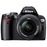 Nikon D40X Digital SLR Camera With 18-55mm Lens - Black (10.2MP)