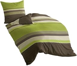 Bierbaum Wohnen 4630_13 Bettw&auml;sche 135 x 200 cm, Biber, apfel