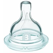 Philips AVENT 2 Count BPA Free Classic Nipple, Medium Flow