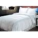 Blue Ridge Home Micro Brushed Twill White Down Twin Comforter