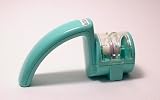 Suehiro ceramic disc sharpener for single-bevel blades